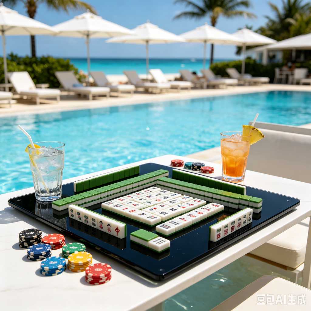 custom logo printed mahjong tiles